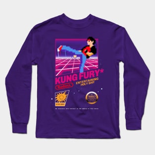 Kun Fu Retro Game Long Sleeve T-Shirt